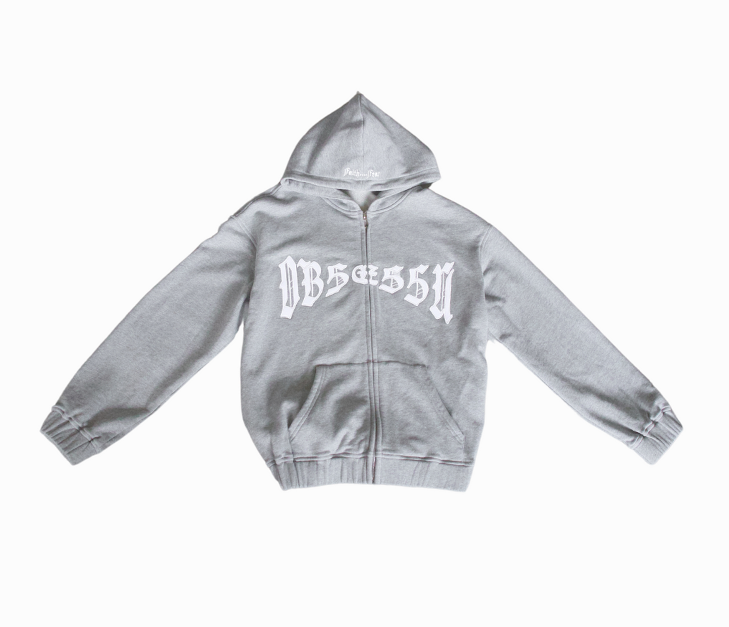 PRVN oversized hoodie grey - UNISEX