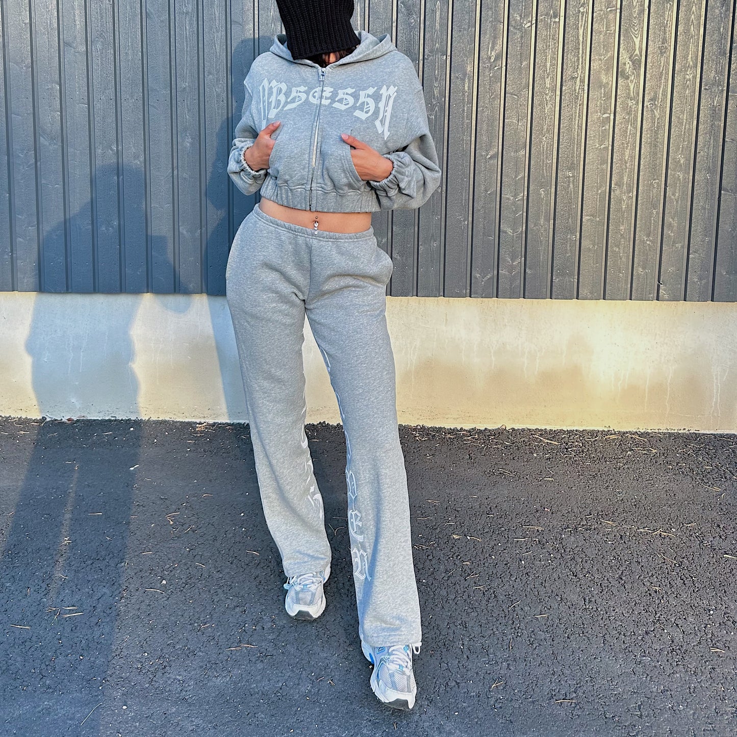PRVN sweatpants grey - women