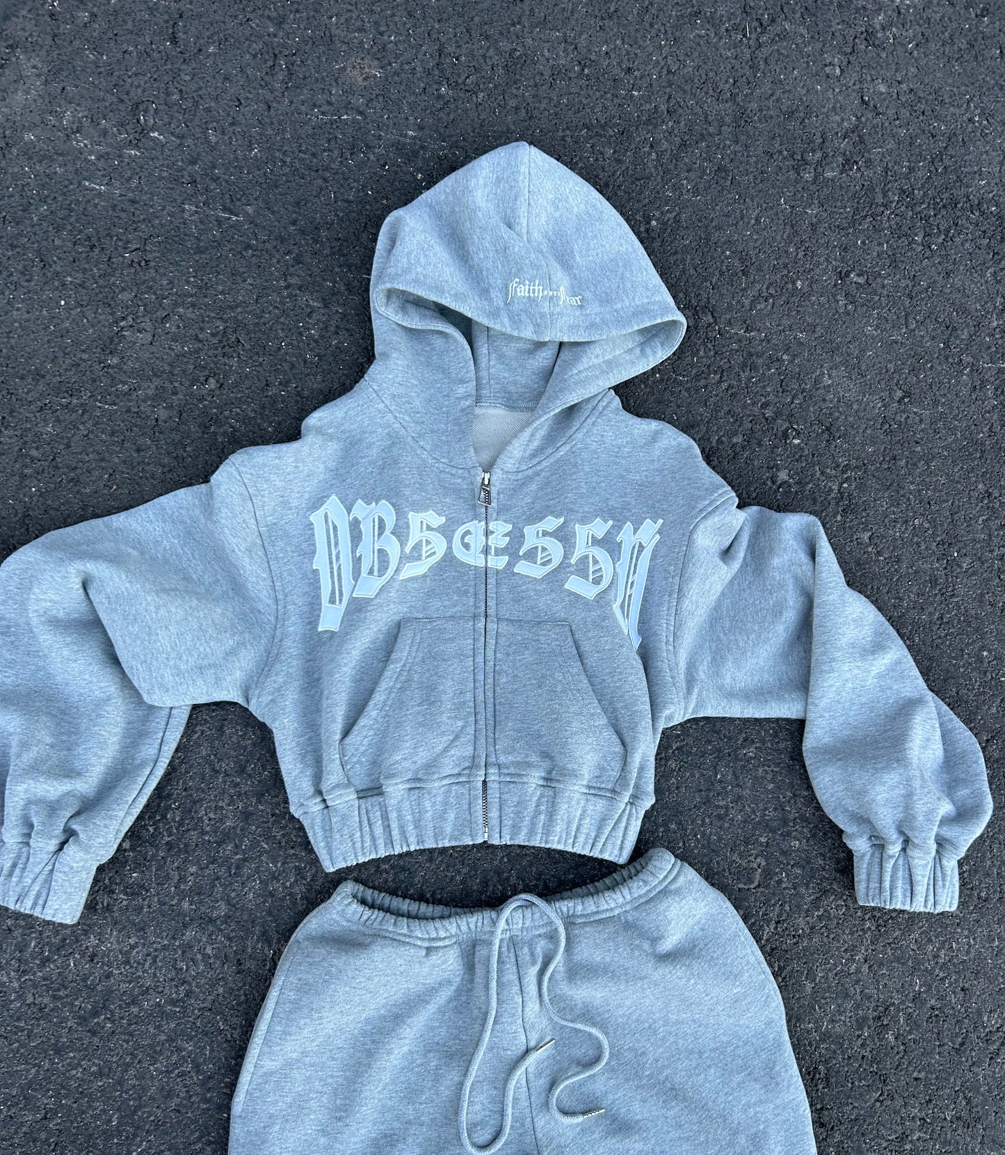 PRVN sweatsuit set grey - women