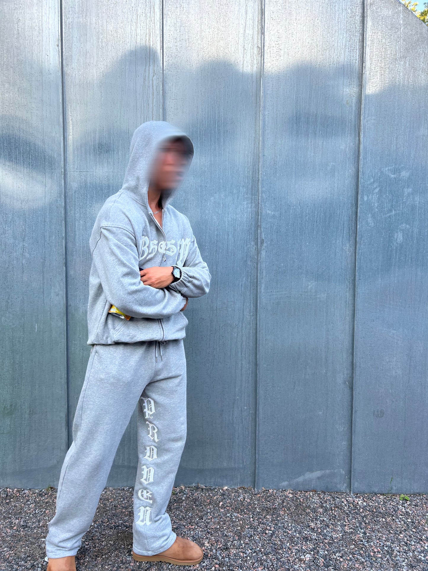 PRVN sweatsuit set grey - men