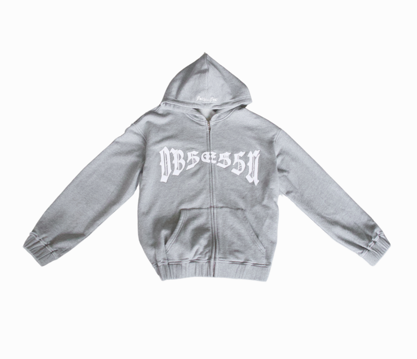 PRVN oversized hoodie grey - men