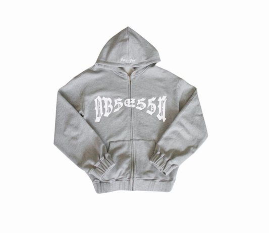 PRVN oversized hoodie grey - men