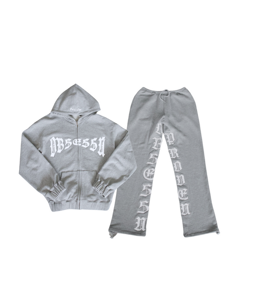 PRVN sweatsuit set grey - men